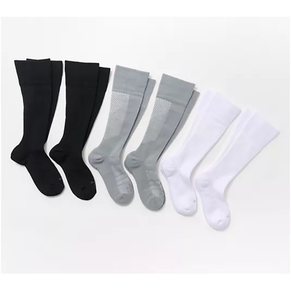 Tommie Copper 6 Pack SnugStay OTC Compression Socks BASIC - Medium